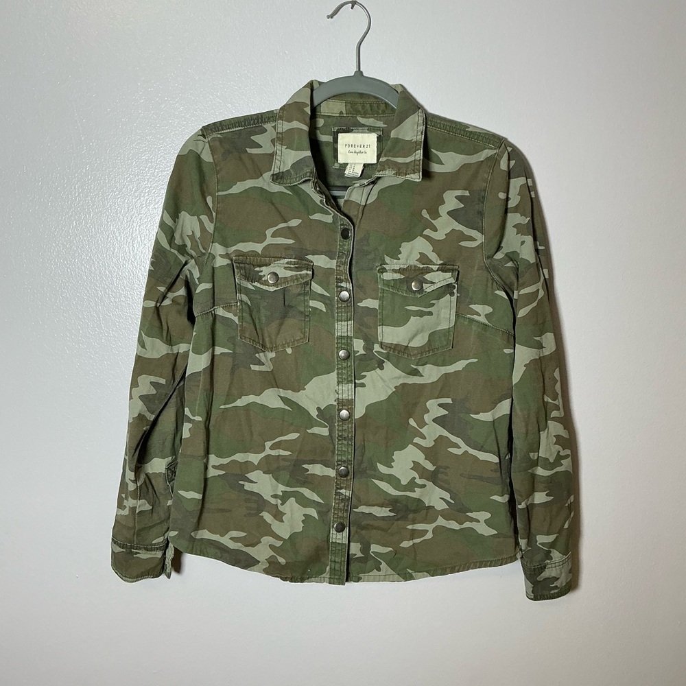 Green Camouflage Jacket